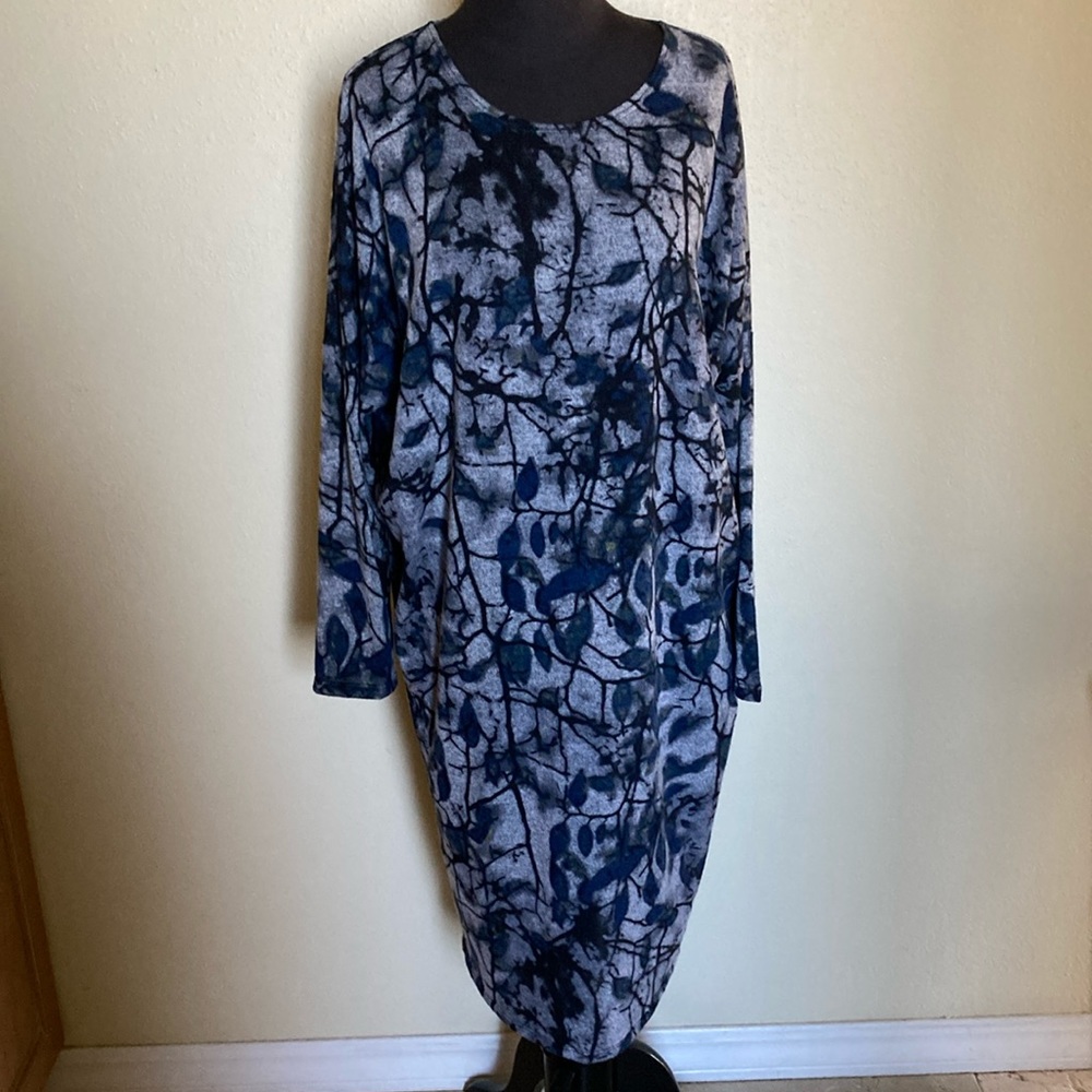 Long sleeve dress, Vine Street, made in USA